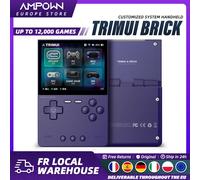 TRIMUI BRICK Console di gioco portatile Schermo IPS da 3,2 '' Sistema Linux Trimui UI Pannello posteriore in metallo Chiave Illuminazione a LED Copritasto gratuito Regali