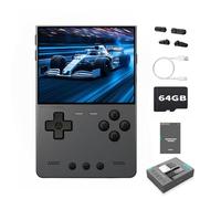 TRIMUI Brick Hammer Retro Console di gioco portatile - Corpo in lega di alluminio CNC in metallo, schermo IPS da 3,2 pollici, memoria 8 GB, espandibile a 1 TB, batteria integrata da 3000 mAh