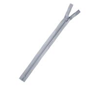 Trimz 15 cm (~ 6 Pollici) Grigio Chiusura Lampo unidirezionale con Denti da 4 mm x 1 Pezzo, Poliestere, 15