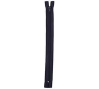 Trimz 25 cm (~ 10") Navy One Way End Stop Zip con Denti 4 mm x 5 Pezzi, Poliestere, Marina Militare, 5 unità