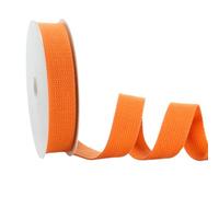 Trimz Fettuccia in cotone, arancione, 40 mm x 5 m