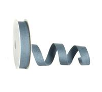 Trimz Fettuccia in cotone, grigio, 30 mm