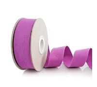 Trimz Fettuccia in cotone resistente, colore lilla, 40 mm x 5 m