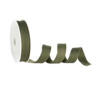 Trimz Fettuccia in Cotone Resistente, Verde Militare, 30mm x 5m