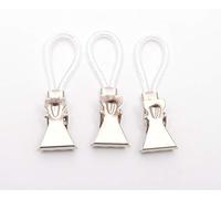 Trimz - Gancio a Clip, Bianco, 5 cm