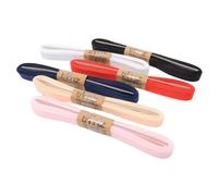 Trimz Nastro grosgrain Crafter's Combo - 10 mm x 3 m Wraps - rosso, blu navy, nero, avorio, rosa, bianco