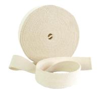 Trimz Rotolo da 10 m di fettuccia in Cotone Ecru da 40 mm, Misto unità