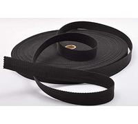 Trimz Tessitura, nero, 25 mm x 10 m