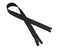 Trimz Zip in nylon resistente all'acqua, nero, 70 cm