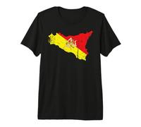 Trinacria - Maglietta Minchia That Beautiful Sicilia Maglietta Premium