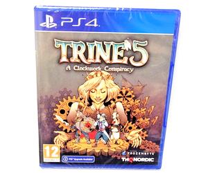 Trine 5 Una Congiura Meccanica PS4 | Compatibile PS5 | Nuovo E Sigillato
