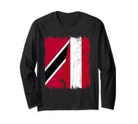 Trinidad e Tobago Austria Mezza Bandiera Maglia a Manica