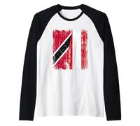 Trinidad e Tobago Austria Mezza Bandiera Maglia con Maniche Raglan