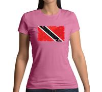Trinidad E Tobago Grunge Stile Bandiera - Donna T-Shirt - Porta Di Spagna