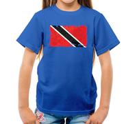 Trinidad E Tobago Grunge Stile Bandiera - T-Shirt - Port Di Spagna Caraibi