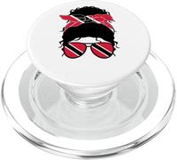 Trinidad e Tobago Ragazza Trinidad e Tobago Bandiera Donna PopSockets PopGrip per MagSafe