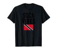Trinidad Soca Vibes West Indian Carnival Bandiera Trini Maglietta