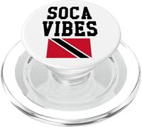 Trinidad Soca Vibes West Indian Carnival Bandiera Trini PopSockets PopGrip per MagSafe