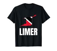 Trinidad Tobago Limer Heart Flag Caribbean Pride Culture Maglietta