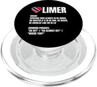 Trinidad Tobago Limer Word Def Heart Flag Caribbean Pride PopSockets PopGrip per MagSafe