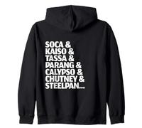 Trinidad & Tobago Trini Patriotic Tee Carnival 2026 Fete Felpa con Cappuccio