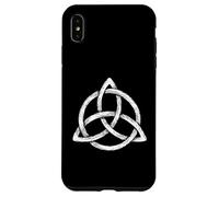 Trinità celtica Spirituale Simbolo Terra Sole Luna Natura Custodia per iPhone XS Max