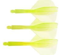 Trinity darts condor axe shape neon gialla lunga 33. 5 mm 3 pz.