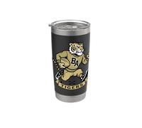 Trinity Love Clothing Co.Broken Arrow Retro Tiger Mascotte Bicchiere termico in acciaio inox doppia parete