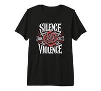 Trinity Love Clothing Co. Design Rosa Silenzio Maglietta Premium