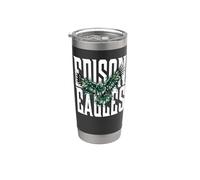 Trinity Love Clothing Co.Tulsa Edison Eagles Guerra Cry luce Bicchiere termico in acciaio inox doppia parete