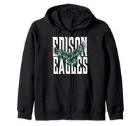 Trinity Love Clothing Co.Tulsa Edison Eagles Guerra Cry Luce Felpa con Cappuccio