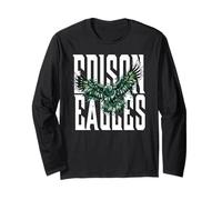 Trinity Love Clothing Co.Tulsa Edison Eagles Guerra Cry Luce Maglia a Manica