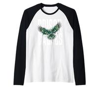 Trinity Love Clothing Co.Tulsa Edison Eagles Guerra Cry Luce Maglia con Maniche Raglan