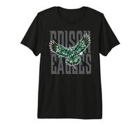 Trinity Love Clothing Co. Tulsa Edison Eagles War Cry Grigio Maglietta Premium