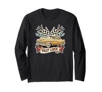 Trinity Love Clothing Company Fast Luck Rock-a-Billy Punk Maglia a Manica