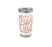 Trinity Love Clothing Company Zero fortuna Bicchiere termico in acciaio inox doppia parete