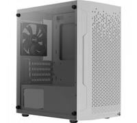 Aercool Trinity Mini-Tower V1, Tempered Glass - Weiß