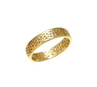 Trinity Plain Band Gold Vermeil Ring
