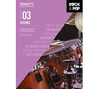 Trinity Rock & Pop Drums Grade 3 | Libro Spartiti Studenti Intermedi | Notazione Batteria Audio Online | Risorsa Didattica Insegnanti Allievi | Preparazione Esame Trinity College London Drum Book