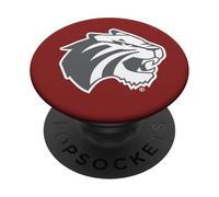 Trinity University Tiger Head Logo PopSockets PopGrip Adesivo
