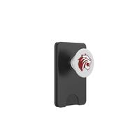 Trinity University Tigers Head Logo PopSockets PopWallet per MagSafe