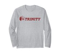 Trinity University Tigers Horizontal Logo Maglia a Manica