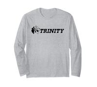 Trinity University Tigers Horizontal Logo Maglia a Manica