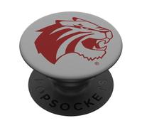Trinity University Tigers Mascot Head Lee Roy PopSockets PopGrip Adesivo