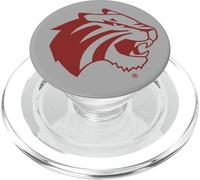 Trinity University Tigers Mascot Head Lee Roy PopSockets PopGrip per MagSafe