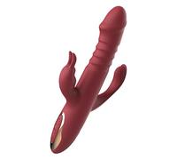 Trinity Wave - Dispositivo di Stimolazione Sessuale, Vibratore, Silicone, Porpora, Donne, Impermeabile, Ricaricabile, Massima Stimolazione