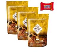 Trinovi Osso Caffè Turco Ottomano, 3 X 200gr, Caffè Ottomano Tradizionale - Appena Macinato - Caffè Ottomano Aromatico - Caffè Tostato Aromatizzato
