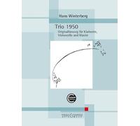 Trio 1950: Originalfassung für Klarinette, Violoncello und Klavier. Klarinette, Violoncello und Klavier. Partitur und Stimmen.