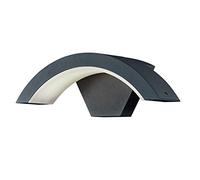 Harlem applique led curva antracite 30x20 Moderno LED