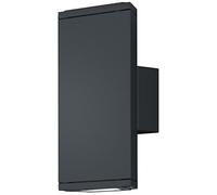 Colorado applique 2 led rettang.antrac. Cm.20x9 Moderno LED